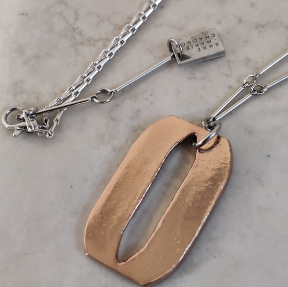 Anne Marie Chagnon Modernist Necklace - Picture 5 of 12